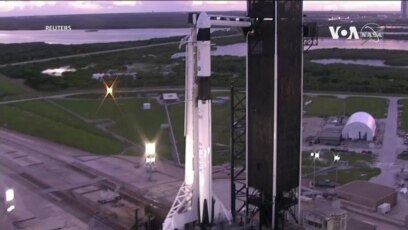 美國太空總署和SpaceX公司將四名宇航員送往國際太空站
