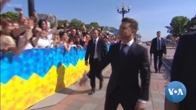 Zelenskiy's Party Leads In Ukrainian Parliamentary Election