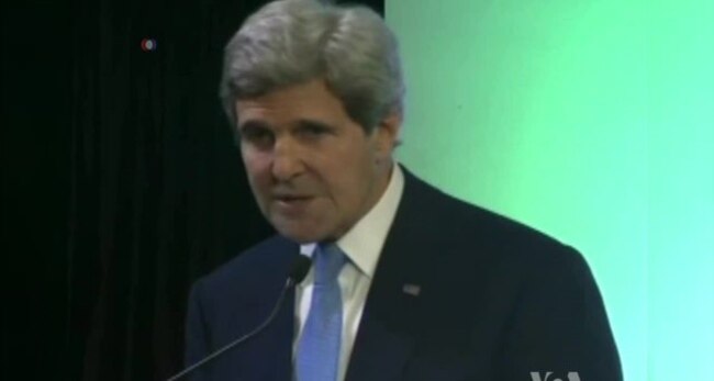 Kerry Calls for Greater Political Will to Reverse Global Climate Change
