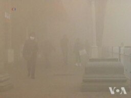 Smog Shuts Down Chinese City