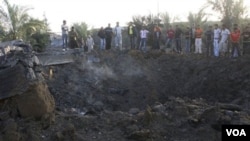 Los israelíes sostienen que los ataques son en respuesta al lanzamiento de morteros contra comunidades en Israel.