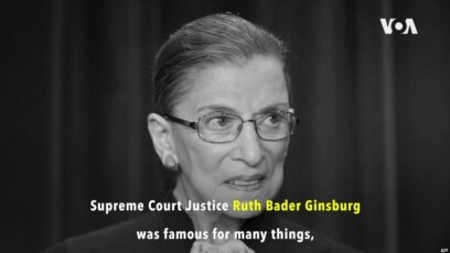 How Justice Ruth Bader Ginsburg Made US History 