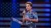 Kari Lake speaks at the Conservative Political Action Conference at the Gaylord National Resort & Convention Center, Feb. 21, 2025, in Oxon Hill, Md.
