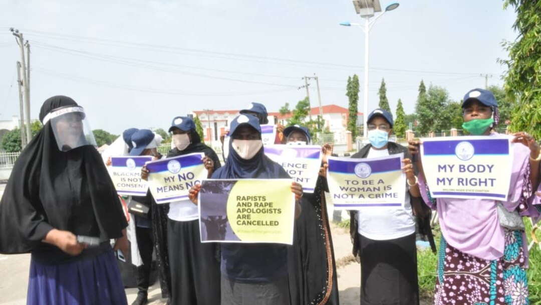 Zanga Zangar Kungiyoyin Mata Kan Fyade