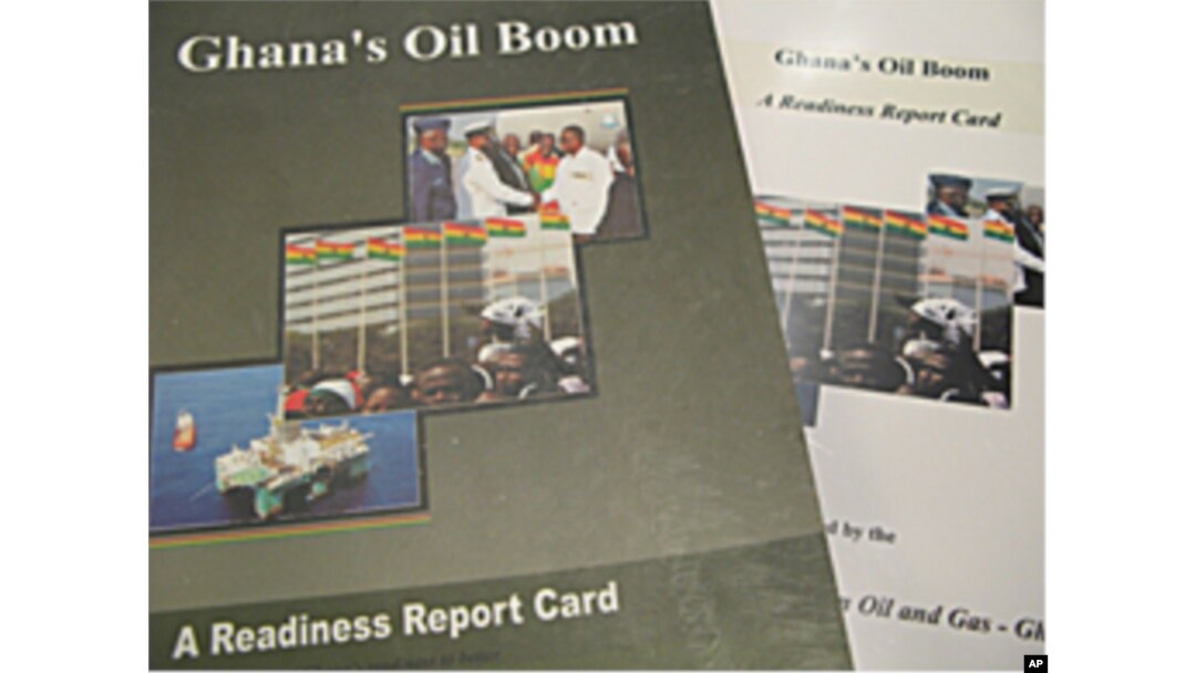 A report gave a grade of C to all involved in Ghana's oil quest