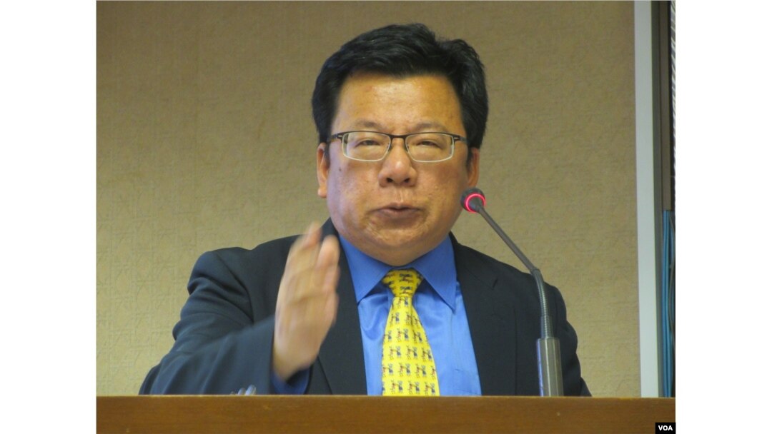 台灣民進黨立委李俊俋(美國之音和張永泰攝)