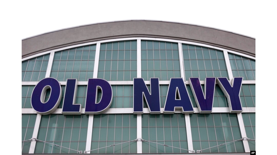 FILE - An Old Navy Store is seen in Paramus, N.J.
