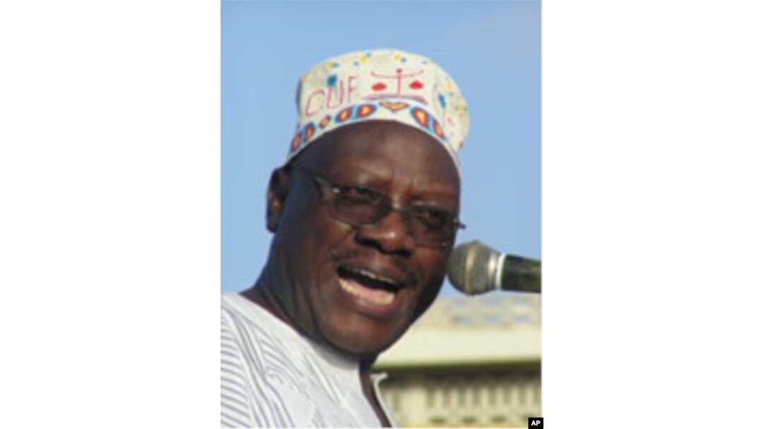 Professa Ibrahim Lipumba, kiongozi wa chama cha CUF