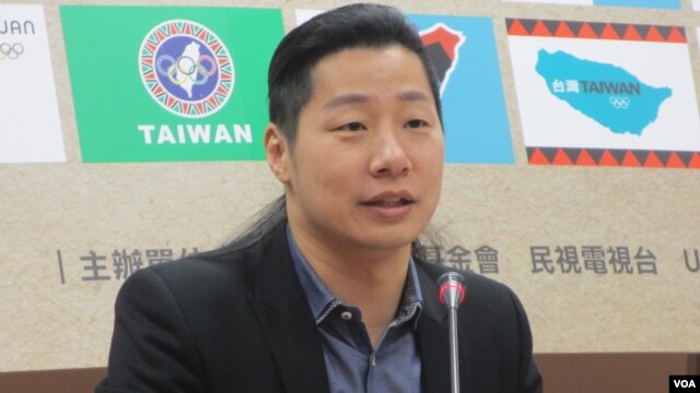 台灣在野黨時代力量立委林昶佐(美國之音張永泰拍攝)