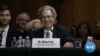 ARCHIVO - Michael Pack, nominado del presidente Donald Trump para dirigir la Agencia de Medios Globales de EE.UU., durante su audiencia de confirmación en el Senado. Septiembre 19 de 2019.