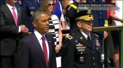 Obama Thanks US Military on Memorial Day