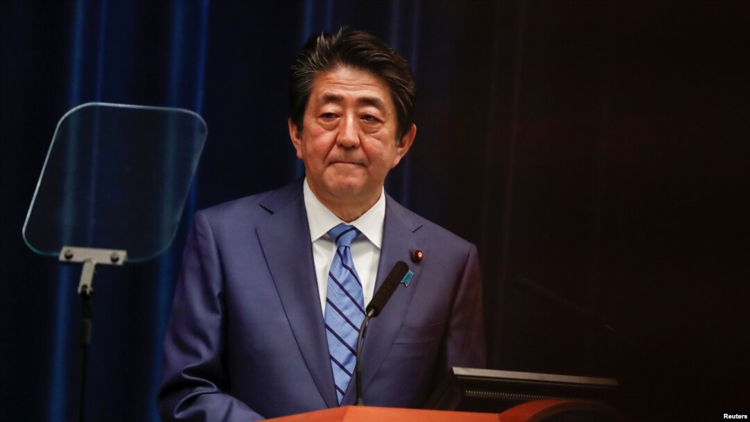 日本首相安倍晉三。 (資料照片)