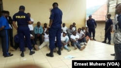 Polisi wa DRC katika katika matukio yaliyopita walipowakamata baadhi ya waandamanaji