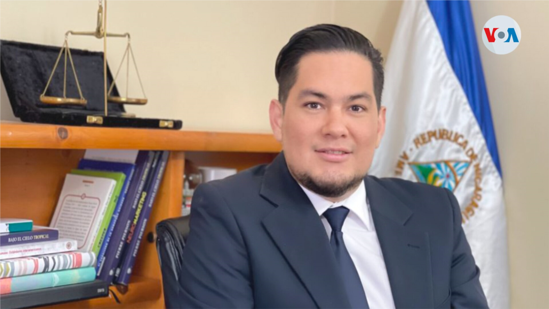 Yader Morazán, extrabajador del Poder Judicial de Nicaragua. Foto cortesía.