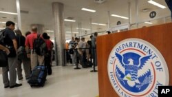 미국 아틀란타 주의 공항 검색대 (자료사진)