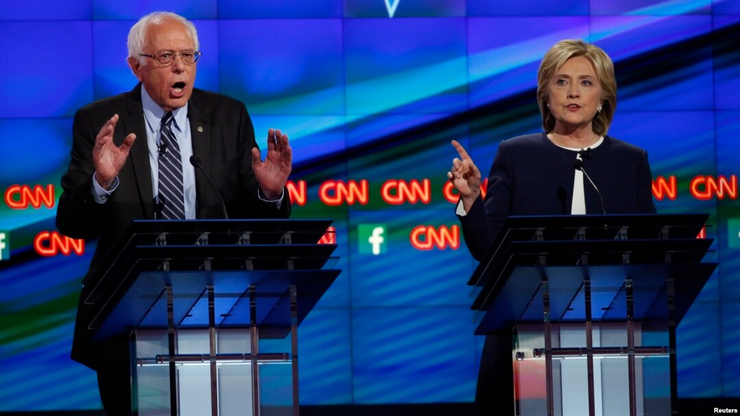 .Sanders da Clinton 'yan Democrats dake neman shugabancin Amurka