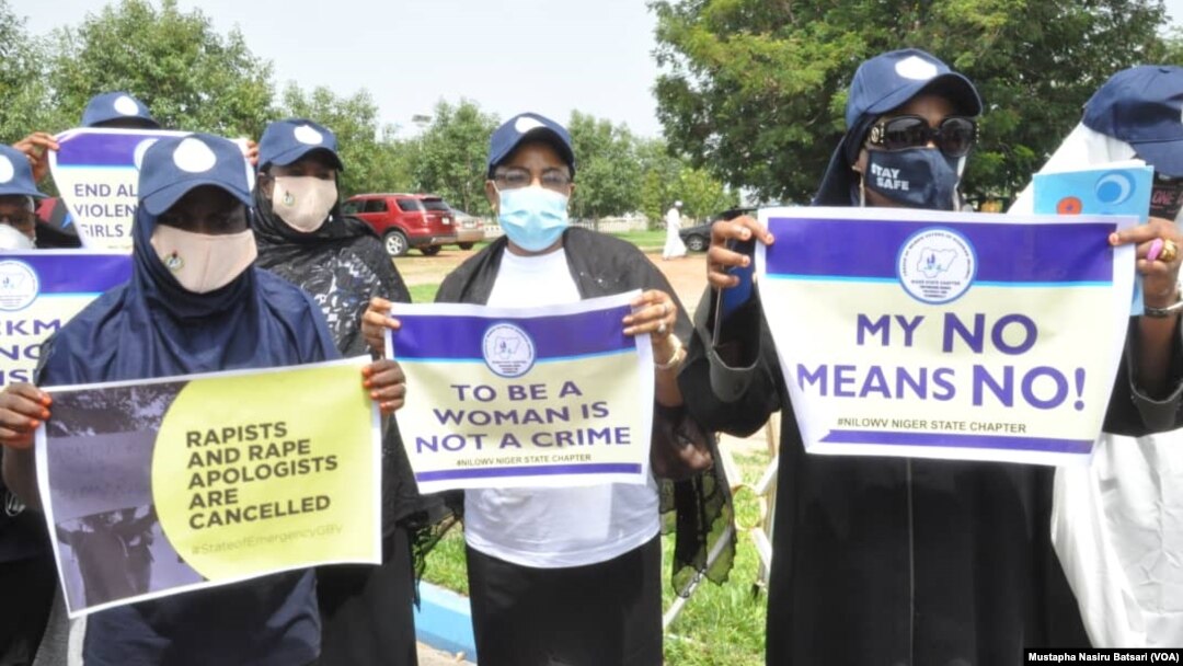 Zanga Zangar Kungiyoyin Mata Kan Fyade
