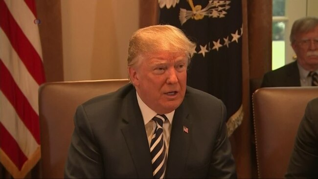 Trump Says Sanctions Will Be Implemented on Iran Shortly