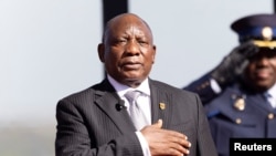Cerimónia de tomada de posse de Cyril Ramaphosa