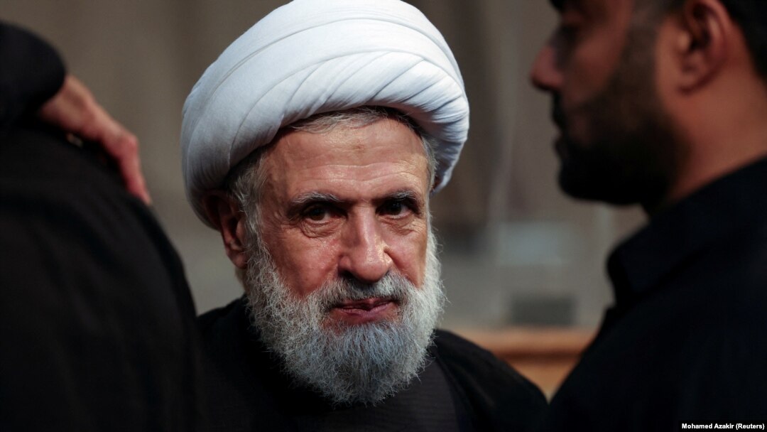 Sheikh Naim Qassem (Foto: Mohamed Azakir/REUTERS)