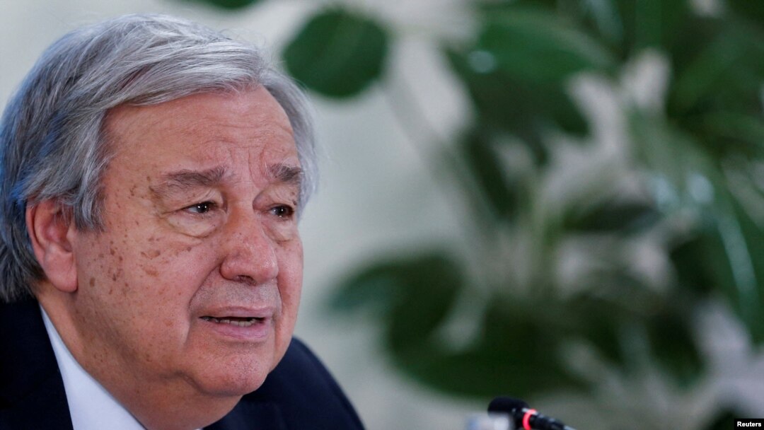 Birleşmiş Milletler Genel Sekreteri Antonio Guterres