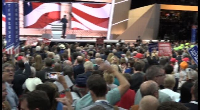 RNC: Some Delegates Boo Cruz After He Fails to Endorse Trump