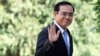 FILE - Thailand's Prime Minister Prayuth Chan-ocha gestures as he leaves after a meeting at Government House in Bangkok, Thailand, Jan. 24, 2019. 