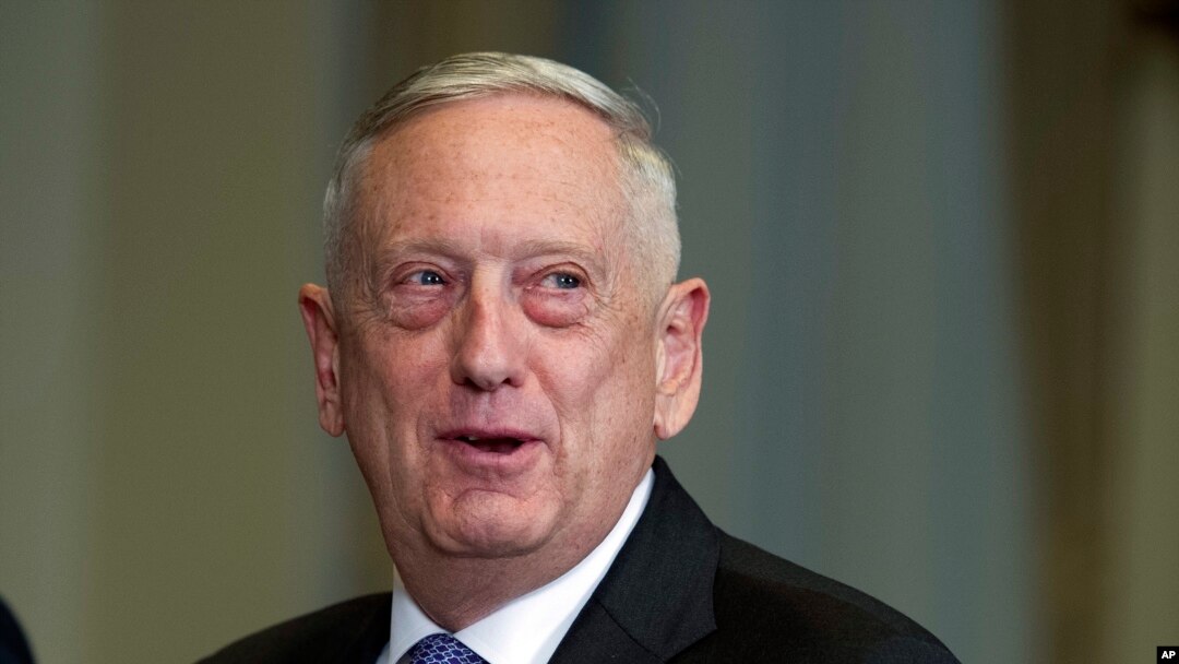 Defense Secretary Jim Mattis.