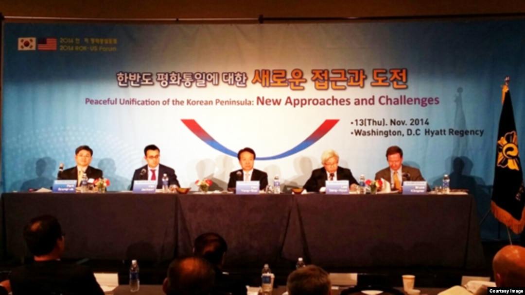 지난 14일 워싱턴에서 민주평화통일자문위원회가 주최하고 민주평통 워싱턴협의회가 주관하는 미-한 평화통일 포럼이 열렸다.