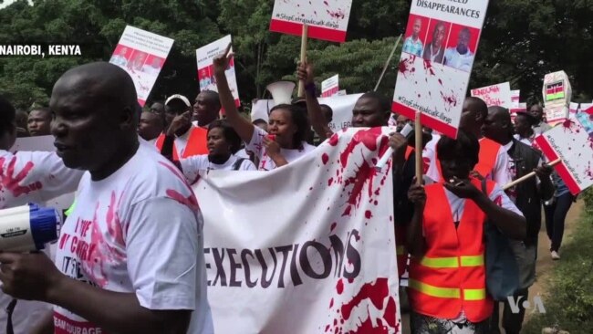 Kenya Protesters Demand End to Extrajudicial Killings by Police
