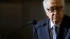Brahimi Pushes for Syria Peace Talks on Egypt Visit