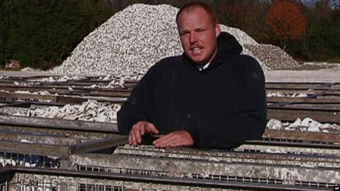 Michael McWilliams works with with the Oyster Recovery Partnership to help restore the decimated oyster population in the Chesapeake Bay