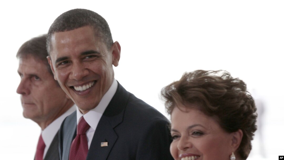 Presidente Obama no Brasil para visita de dois dias